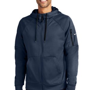 Nike Therma-FIT Pocket Full-Zip Fleece Hoodie - NKFD9859