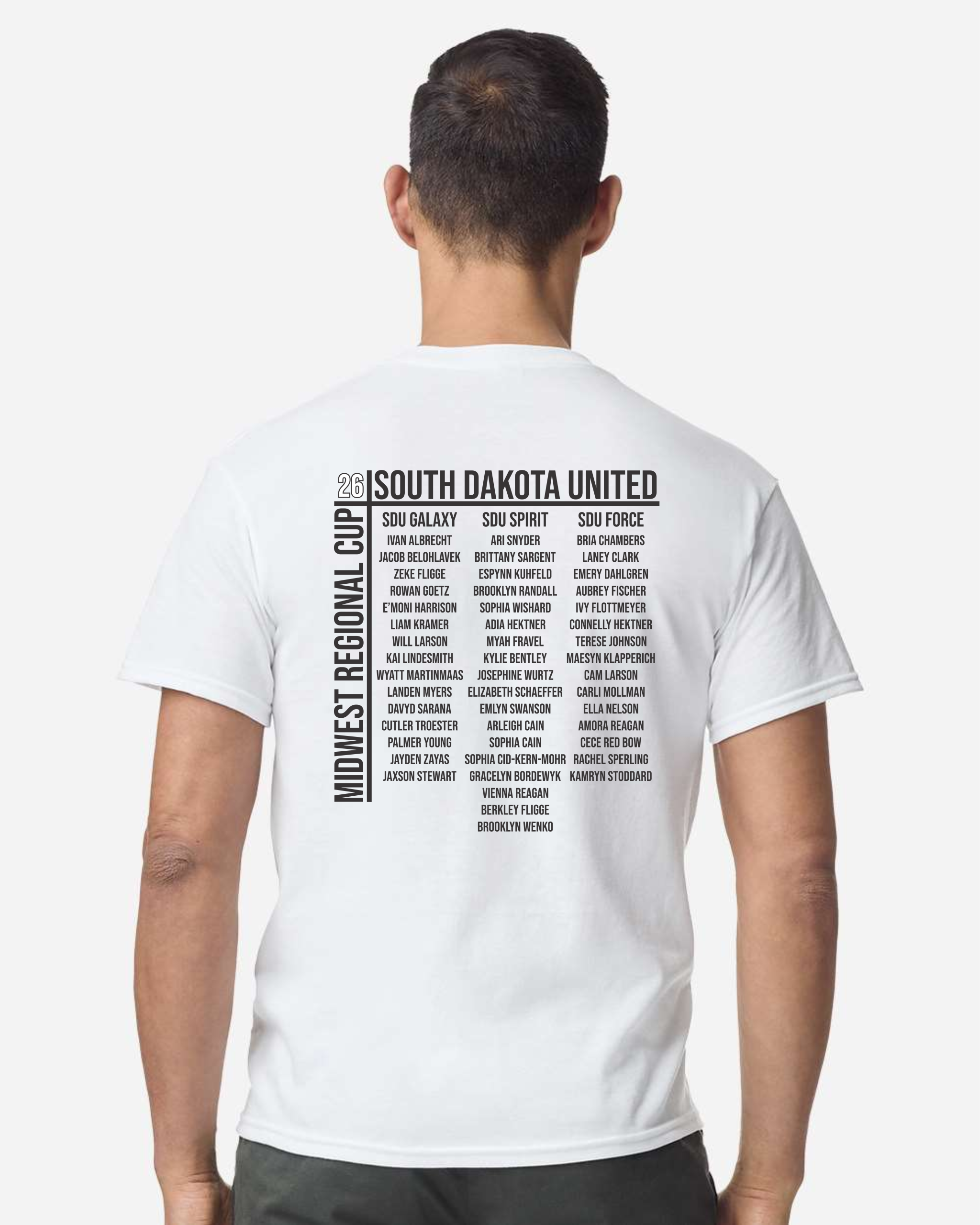 Regional Shirt Back add on