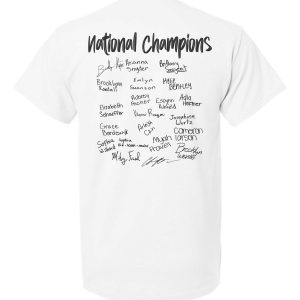 NATIONAL CHAMPION Shirt Back add on